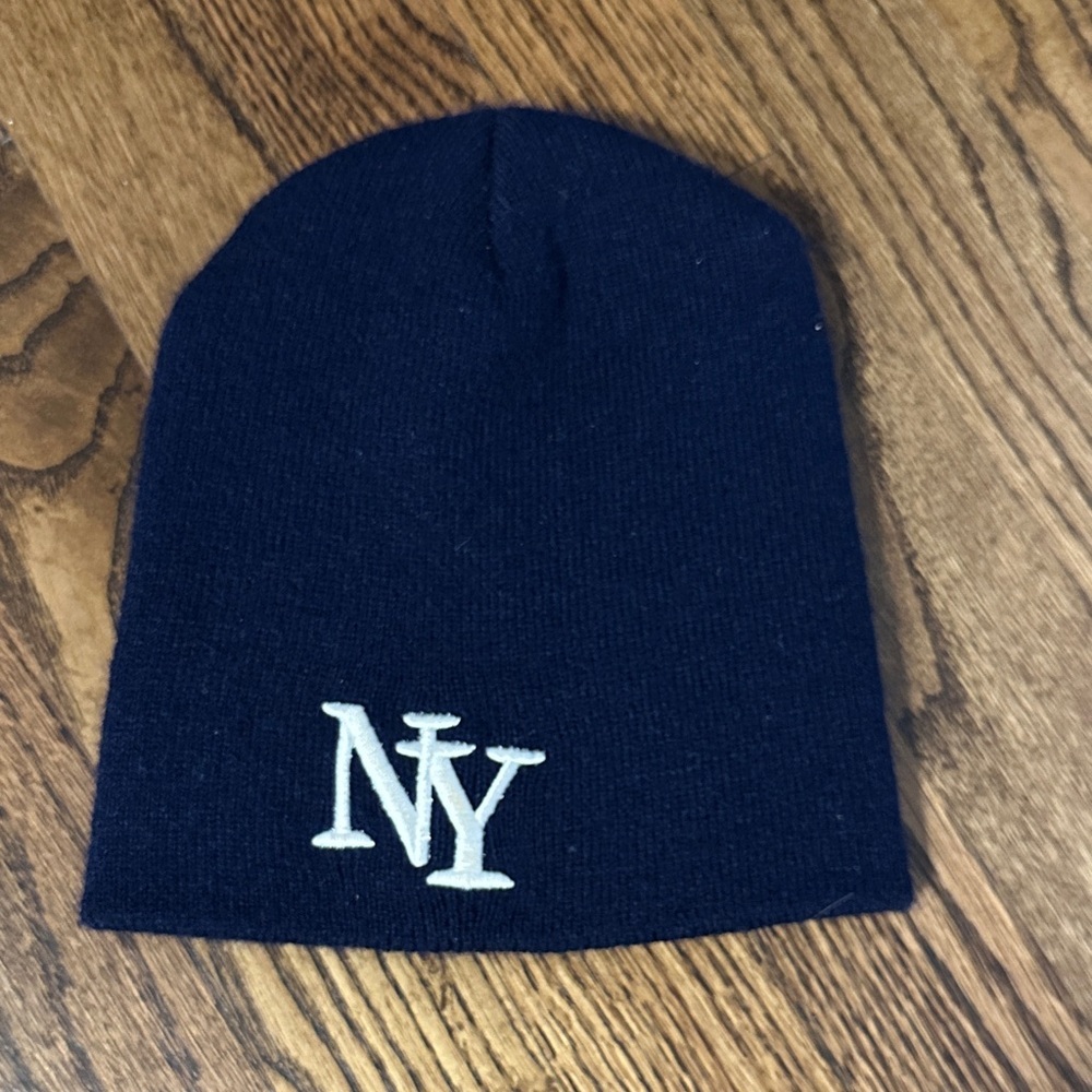 Navy Blue Beanie with NY Logo